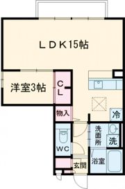 Due ♭4の間取り画像