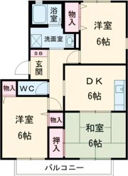 フレマリール高苗代の間取り画像