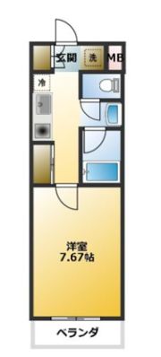 C's Manganji Ⅱの間取り画像
