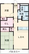 高砂ハイツ石原2の間取り画像
