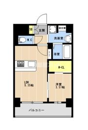 LIBTH松山Ⅱの間取り画像