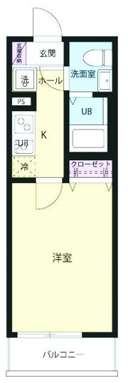 アンジュ淵野辺の間取り画像