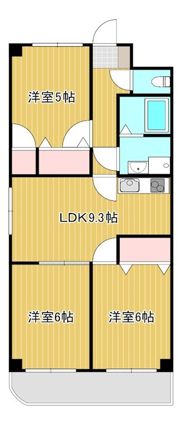マンション景桜の間取り画像