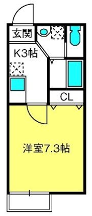 ラ・プリマベーラ霞ヶ関Ⅱの間取り画像