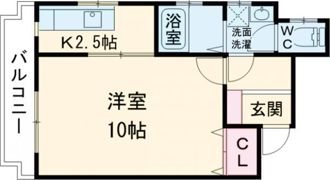 クリーク島瀬の間取り画像