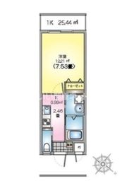 ヒジャオーステンの間取り画像