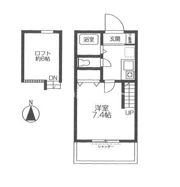 メゾンエスポワールの間取り画像