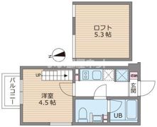 シャトレ生田緑地の間取り画像