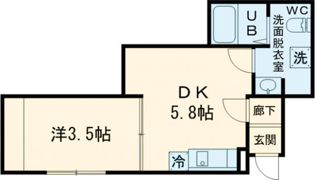 新緑と桜のシャルールの間取り画像