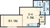新緑と桜のシャルールの間取り画像