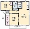 シャーメゾンドラジェ B棟の間取り画像