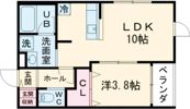 アオーラ上大川の間取り画像