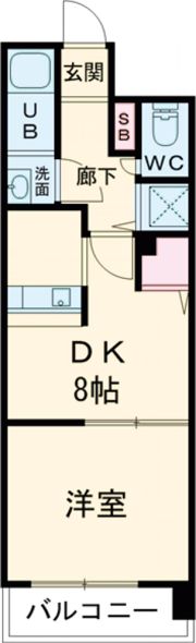 グランドパレスNS-10の間取り画像