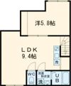 新緑と桜のシャルールの間取り画像