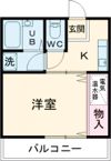 ハイツフェイバリットの間取り画像