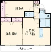 ポート・パレの間取り画像