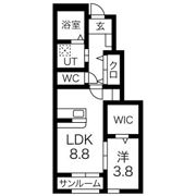 クレシェンテの間取り画像