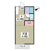 サンハイツ和泉の間取り画像