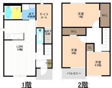 善進本町49KODATEXⅤ A棟の間取り画像