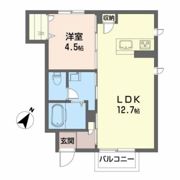 クラシアBの間取り画像