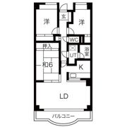 デメテル高取台の間取り画像