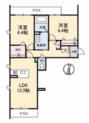 グランベレオ南本庄三丁目の間取り画像