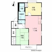 ビブレ高木の間取り画像