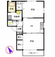 イーストヒルの間取り画像