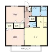 パティオ貝塚台Ⅷの間取り画像