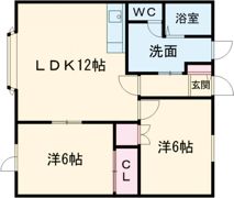 エバーホープAの間取り画像