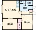 エバーホープAの間取り画像