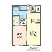 ヒルハウス大倉山東の間取り画像