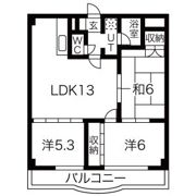 コンフォトゥールの間取り画像