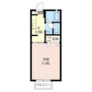 フラットパティオの間取り画像