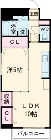 エルザセンティア筒井の間取り画像