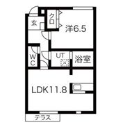 アンフォーレの間取り画像