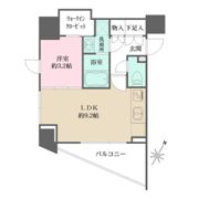 ミュプレ表参道の間取り画像