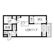 ベリアスエイトの間取り画像