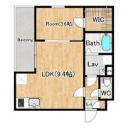 ジーメゾン清須アルカウス(初期安)の間取り画像