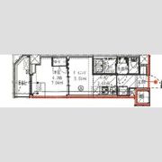 ハーモニーレジデンス高田馬場の間取り画像