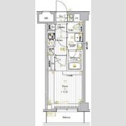 プレミアムキューブ大崎DEUXの間取り画像
