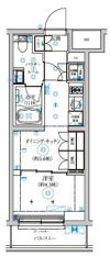 セジョリ武蔵小杉の間取り画像