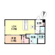 El vita 四ツ葉町の間取り画像
