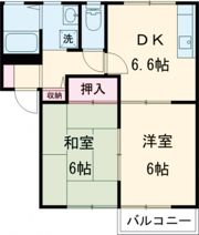 パークハイム砂岡の間取り画像