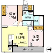 カルディア新綱島の間取り画像