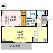 メゾン楓の木の間取り画像