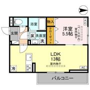 メゾン楓の木の間取り画像