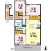 セジュール池田の間取り画像