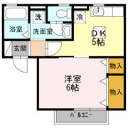 ファンテール Cの間取り画像