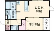 アオーラ上大川の間取り画像